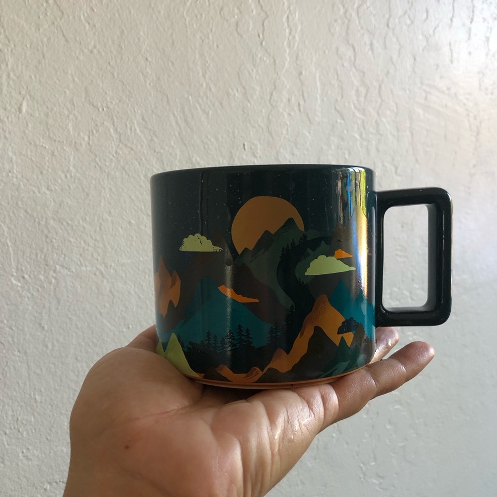 Starbucks Mountain Skyline Mug Father’s Day camping